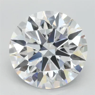 3.47ct D FL Rare Carat Ideal Cut Round Lab Grown Diamond