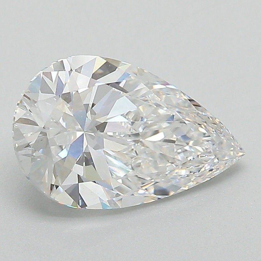 1.91ct D VS1 Rare Carat Ideal Cut Pear Lab Grown Diamond