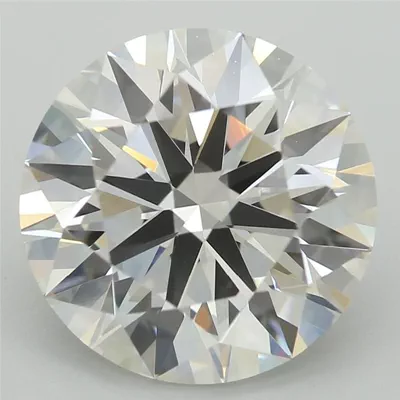 4.05ct E VVS2 Rare Carat Ideal Cut Round Lab Grown Diamond