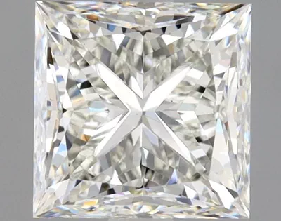 1.91ct J VS1 Rare Carat Ideal Cut Princess Diamond