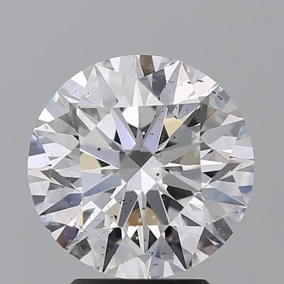 3.10ct D SI1 Rare Carat Ideal Cut Round Diamond