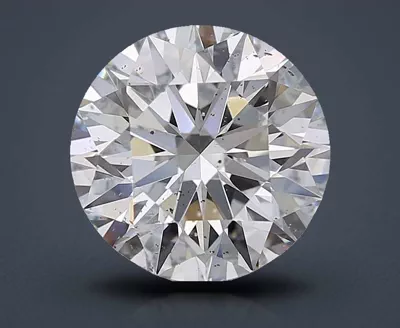 3.10ct D SI1 Rare Carat Ideal Cut Round Diamond