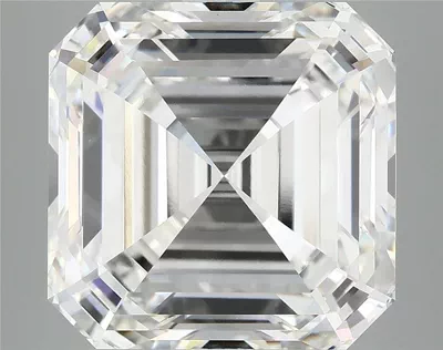 10.14ct E VVS2 Excellent Cut Asscher Lab Grown Diamond