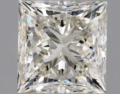1.70ct K SI1 Very Good Cut Princess Diamond