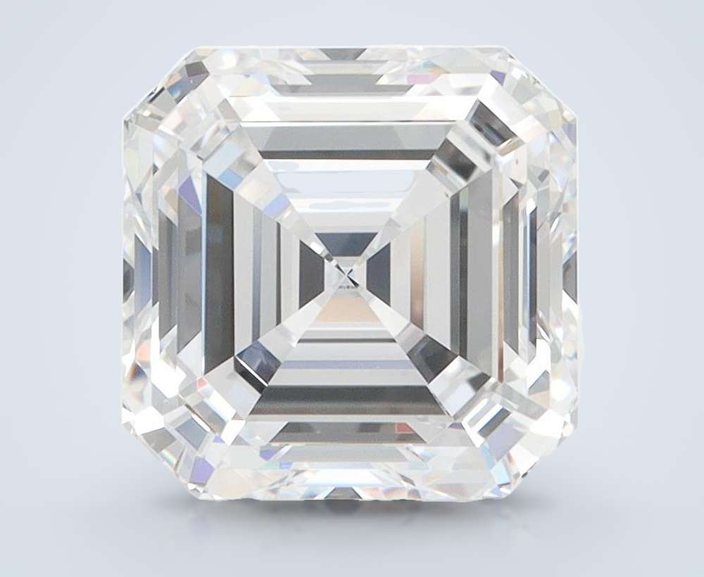 4.05ct D VVS2 Excellent Cut Asscher Lab Grown Diamond