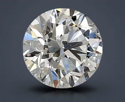 2.57ct H SI1 Rare Carat Ideal Cut Round Diamond