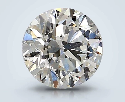2.57ct H SI1 Rare Carat Ideal Cut Round Diamond