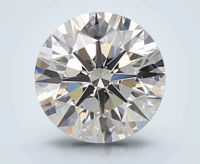3.08ct E VVS2 Rare Carat Ideal Cut Round Lab Grown Diamond