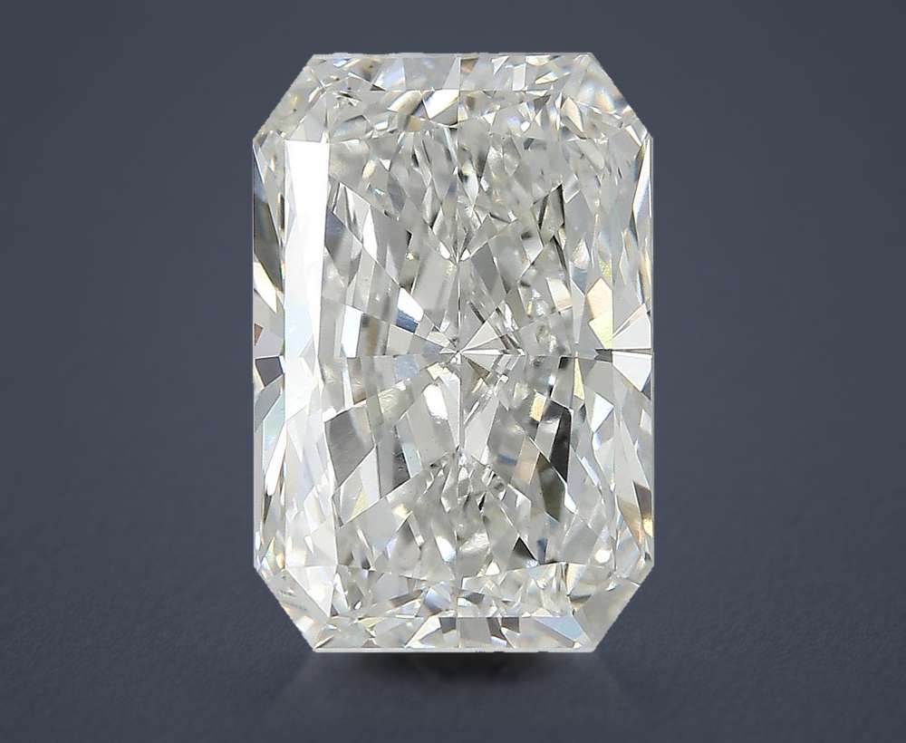 7.38ct G VS1 Rare Carat Ideal Cut Radiant Lab Grown Diamond