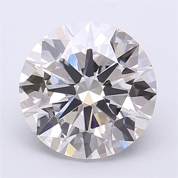 2.52ct F VS2 Rare Carat Ideal Cut Round Lab Grown Diamond