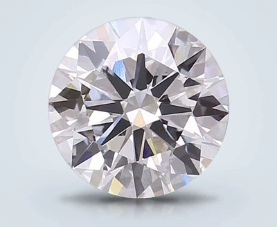 2.52ct F VS2 Rare Carat Ideal Cut Round Lab Grown Diamond