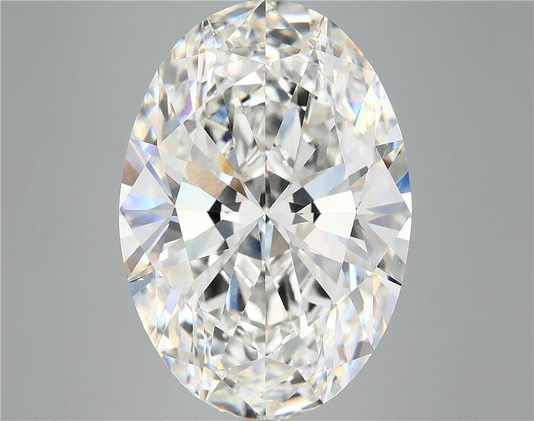 11.50ct E VVS2 Rare Carat Ideal Cut Oval Lab Grown Diamond