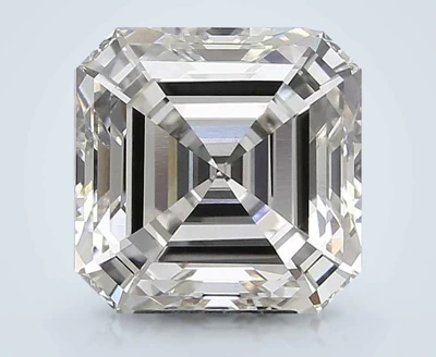 6.31ct H VVS2 Rare Carat Ideal Cut Asscher Lab Grown Diamond