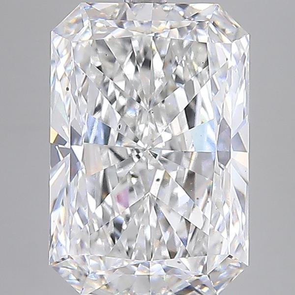 10.10ct F VS2 Rare Carat Ideal Cut Radiant Lab Grown Diamond
