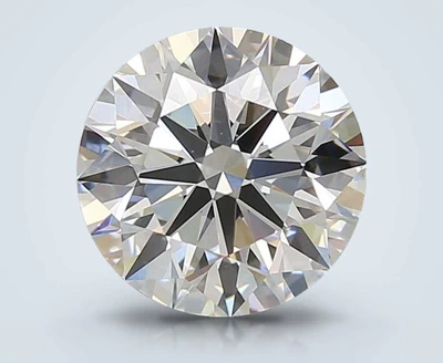 3.08ct E VVS2 Rare Carat Ideal Cut Round Lab Grown Diamond