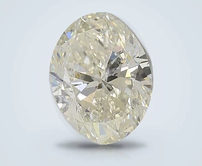 4.01ct I SI2 Rare Carat Ideal Cut Oval Diamond