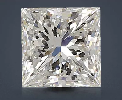 2.06ct F VVS2 Rare Carat Ideal Cut Princess Lab Grown Diamond