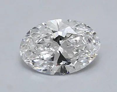 0.93ct D VVS2 Rare Carat Ideal Cut Oval Lab Grown Diamond