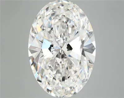 10.02ct F VVS2 Rare Carat Ideal Cut Oval Lab Grown Diamond