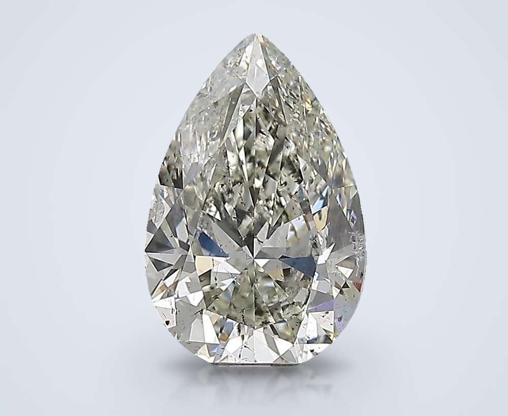 2.01ct I SI2 Rare Carat Ideal Cut Pear Diamond