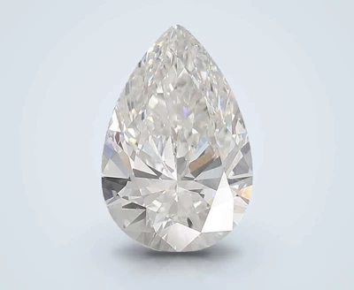 6.08ct F VVS2 Rare Carat Ideal Cut Pear Lab Grown Diamond