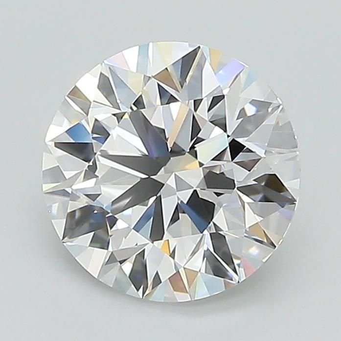 1.59ct D VVS2 Rare Carat Ideal Cut Round Lab Grown Diamond