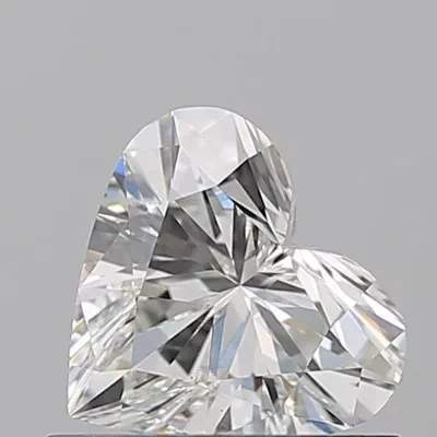 0.61ct I VS2 Rare Carat Ideal Cut Heart Diamond