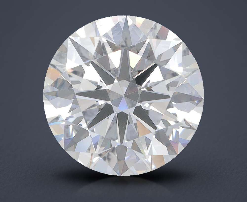 5.54ct D VVS1 Rare Carat Ideal Cut Round Lab Grown Diamond