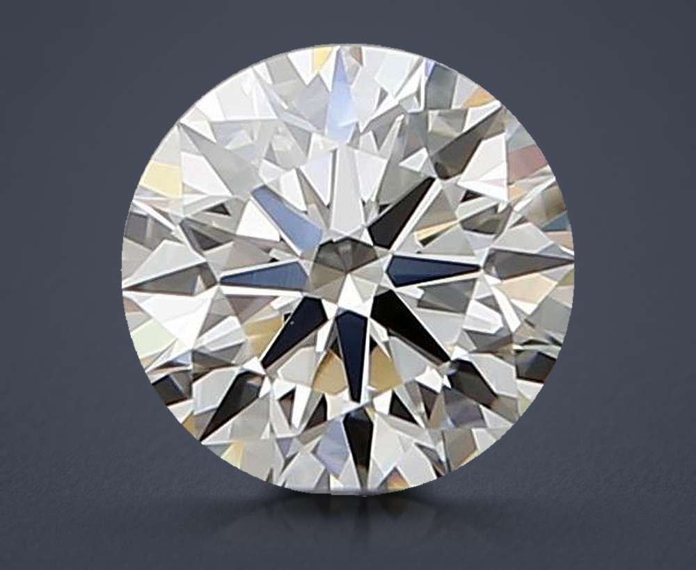 0.42ct I VVS2 Rare Carat Ideal Cut Round Diamond