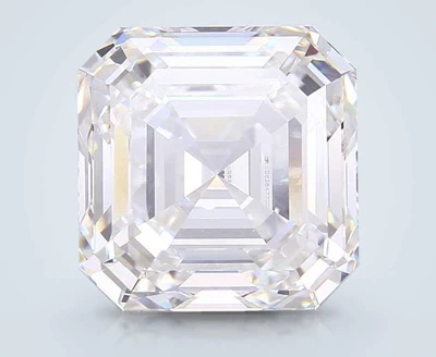 10.25ct F VVS2 Excellent Cut Asscher Lab Grown Diamond
