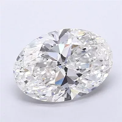 5.50ct E VS2 Rare Carat Ideal Cut Oval Lab Grown Diamond