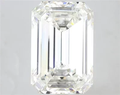 15.62ct G VVS2 Rare Carat Ideal Cut Emerald Lab Grown Diamond