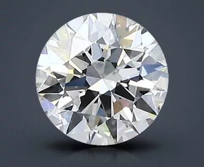 0.57ct G VVS2 Rare Carat Ideal Cut Round Diamond