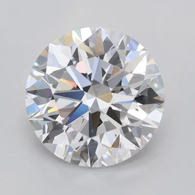 1.55ct D VVS1 Rare Carat Ideal Cut Round Lab Grown Diamond