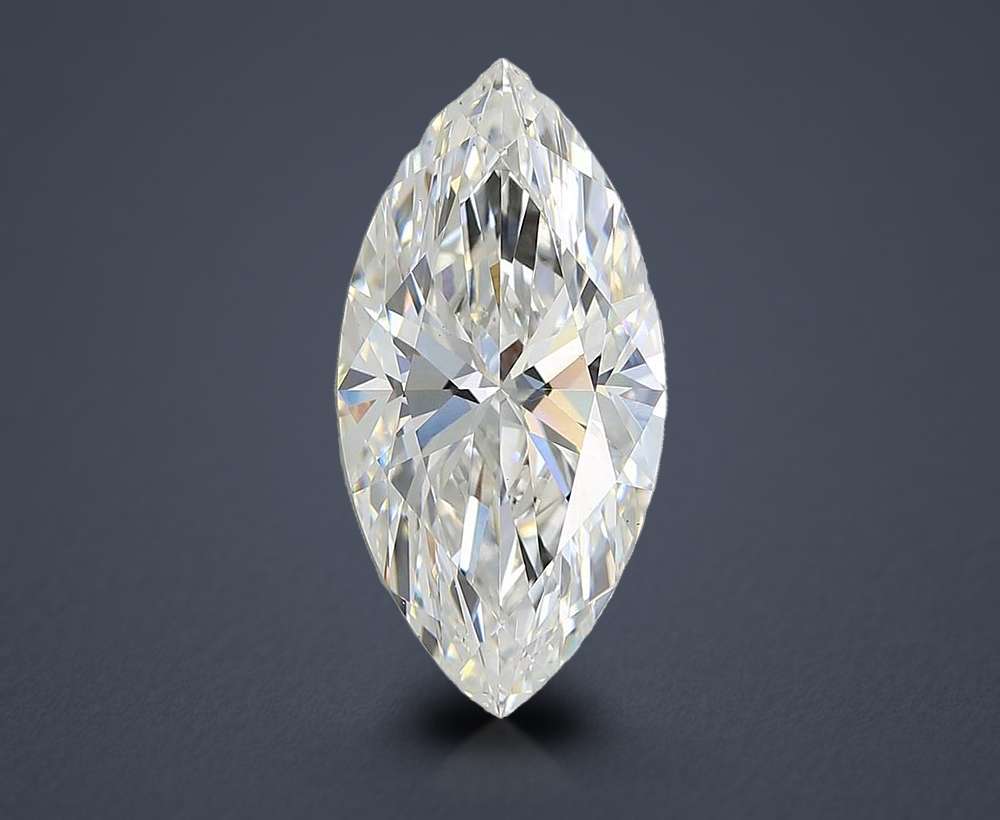 6.95ct F VS1 Rare Carat Ideal Cut Marquise Lab Grown Diamond