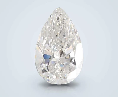 9.93ct F VVS2 Rare Carat Ideal Cut Pear Lab Grown Diamond