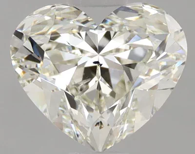 1.01ct J SI1 Rare Carat Ideal Cut Heart Diamond