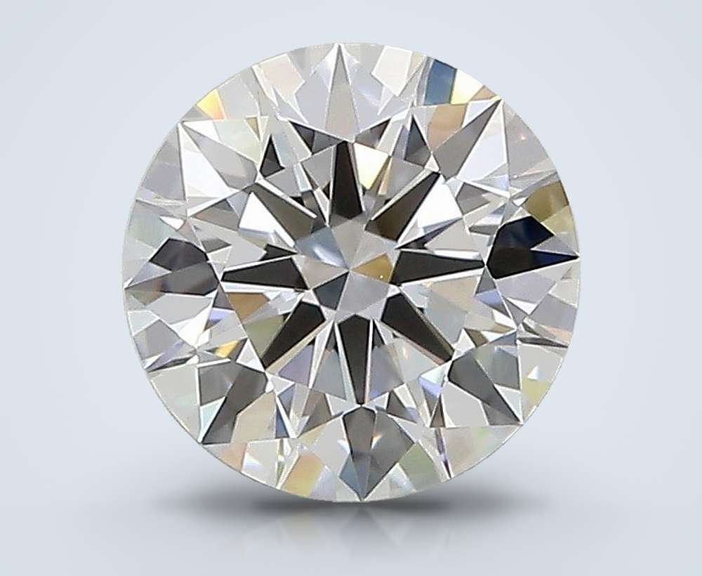 1.51ct D VVS2 Rare Carat Ideal Cut Round Lab Grown Diamond