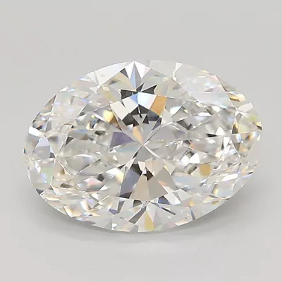 2.59ct E VS1 Rare Carat Ideal Cut Oval Lab Grown Diamond