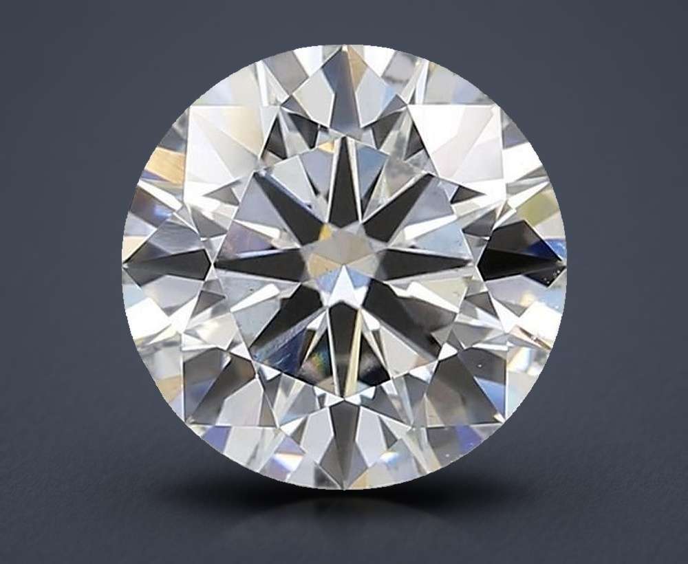 3.01ct E VS2 Rare Carat Ideal Cut Round Lab Grown Diamond