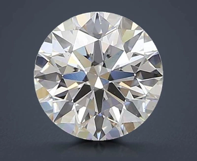 3.09ct E VS2 Rare Carat Ideal Cut Round Lab Grown Diamond