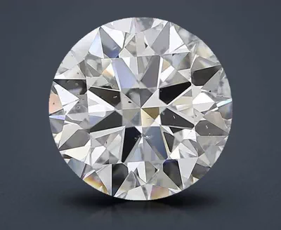5.01ct F SI2 Rare Carat Ideal Cut Round Diamond