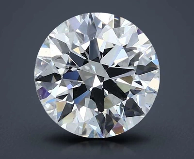 3.01ct E VS2 Rare Carat Ideal Cut Round Lab Grown Diamond