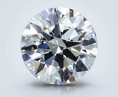 3.01ct E VS2 Rare Carat Ideal Cut Round Lab Grown Diamond