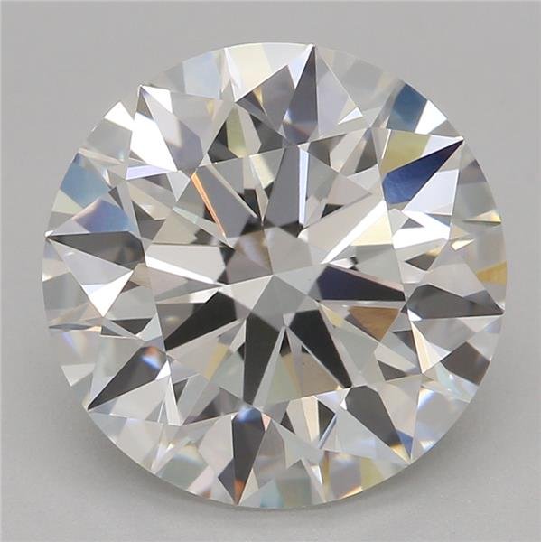 3.05ct E VVS2 Rare Carat Ideal Cut Round Lab Grown Diamond