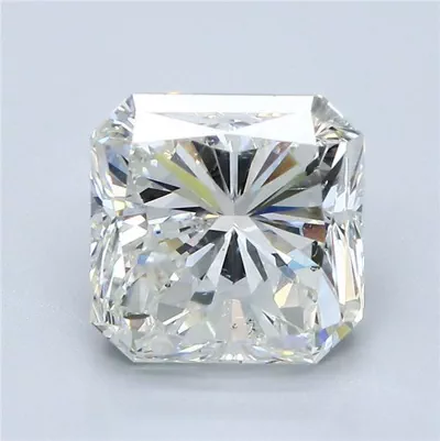 5.02ct J SI2 Very Good Cut Radiant Diamond