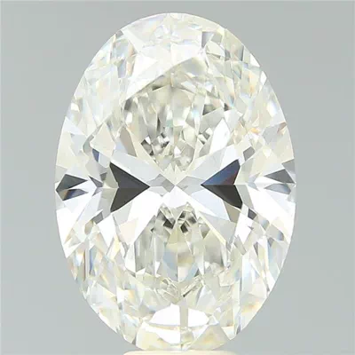 10.57ct H VS2 Rare Carat Ideal Cut Oval Lab Grown Diamond