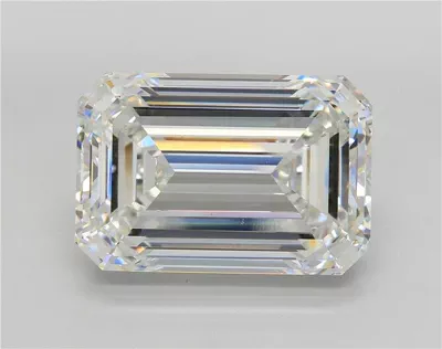 31.03ct G VS1 Rare Carat Ideal Cut Emerald Lab Grown Diamond