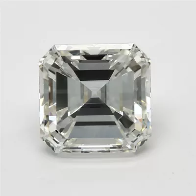 3.02ct J VVS2 Very Good Cut Asscher Diamond