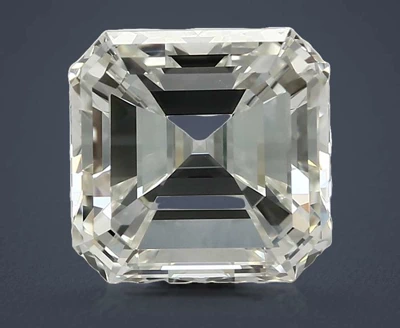 3.02ct J VVS2 Very Good Cut Asscher Diamond